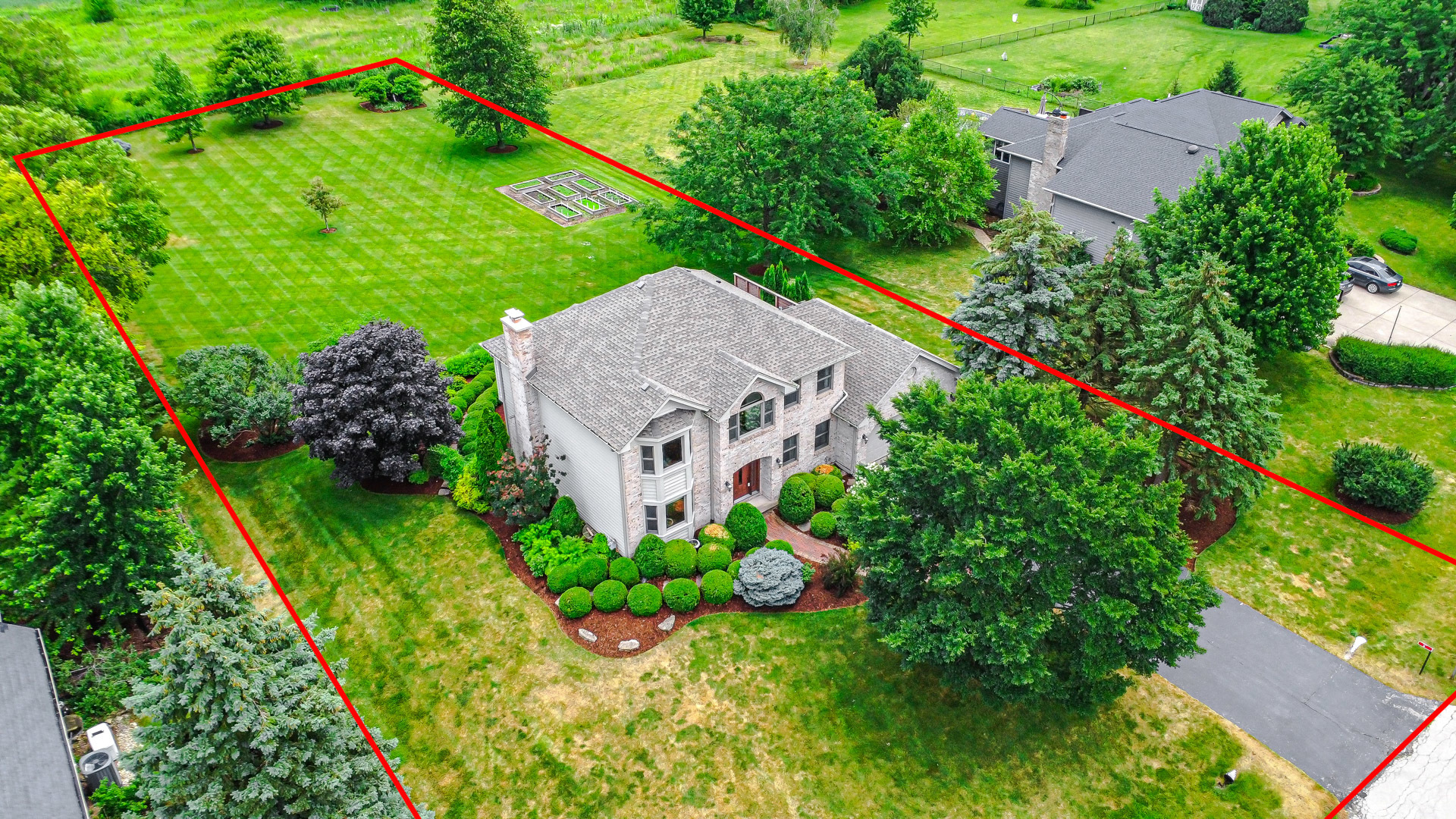 6 Red Hawk Drive Oswego, IL 60543 - Photo 37 of 41 an aerial view of a house