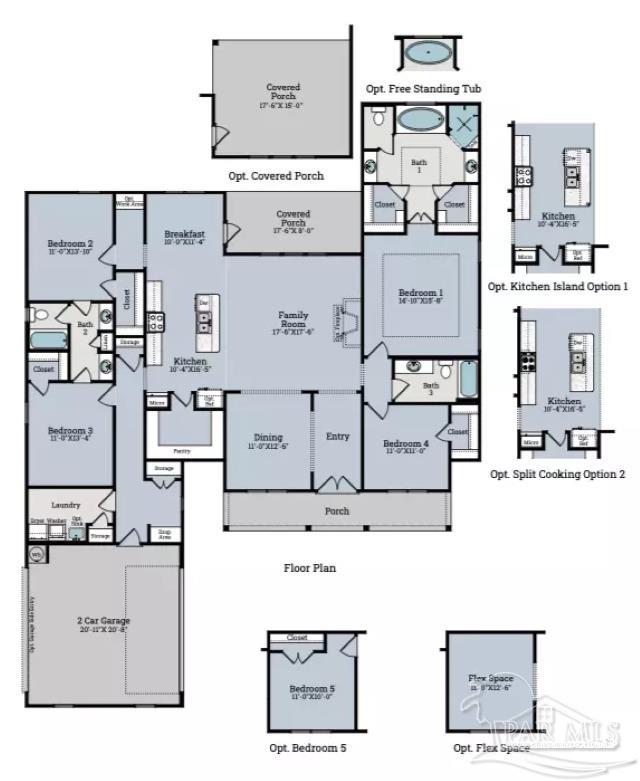2809 Trestle Way Cantonment, FL 32533 - Photo 2 of 2 a view of kitchen