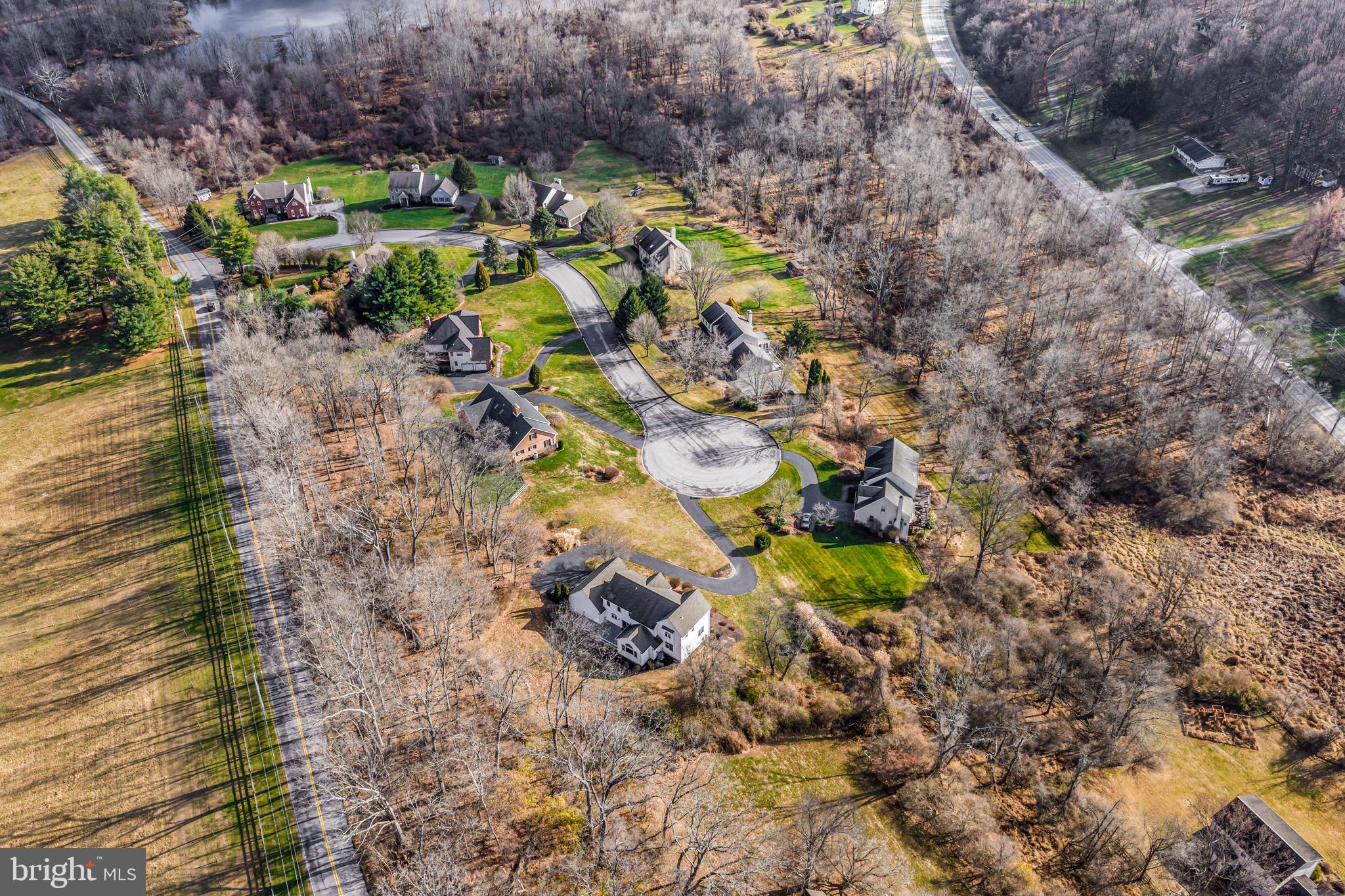 7 Morning Light Road Glenmoore, PA 19343 - Photo 71 of 78 Cul de sac drone shot