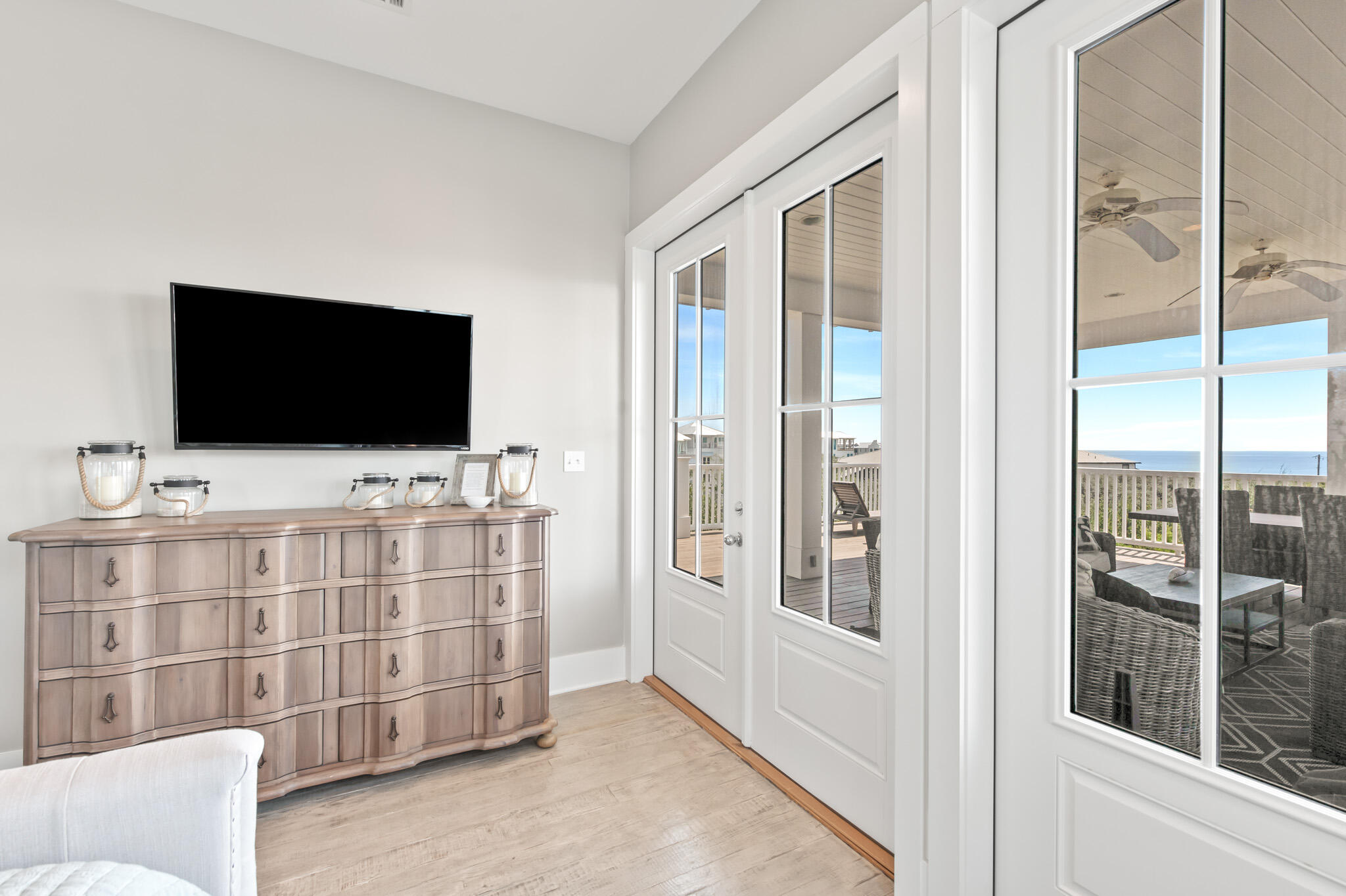 11 Pompano Pl Inlet Beach Inlet Beach, FL 32461 - Photo 13 of 68 a view of living room with furniture and flat screen tv