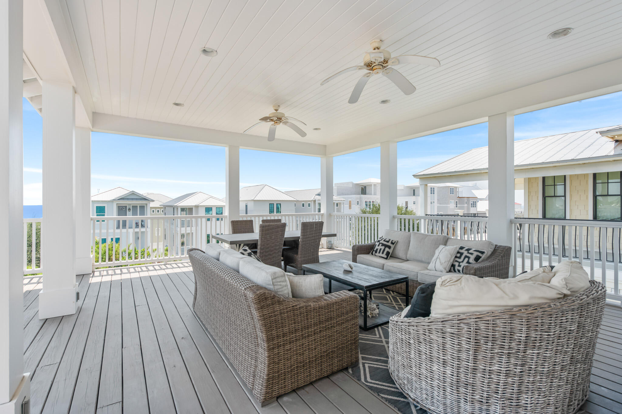 11 Pompano Pl Inlet Beach Inlet Beach, FL 32461 - Photo 23 of 68 a living room with furniture and a large window