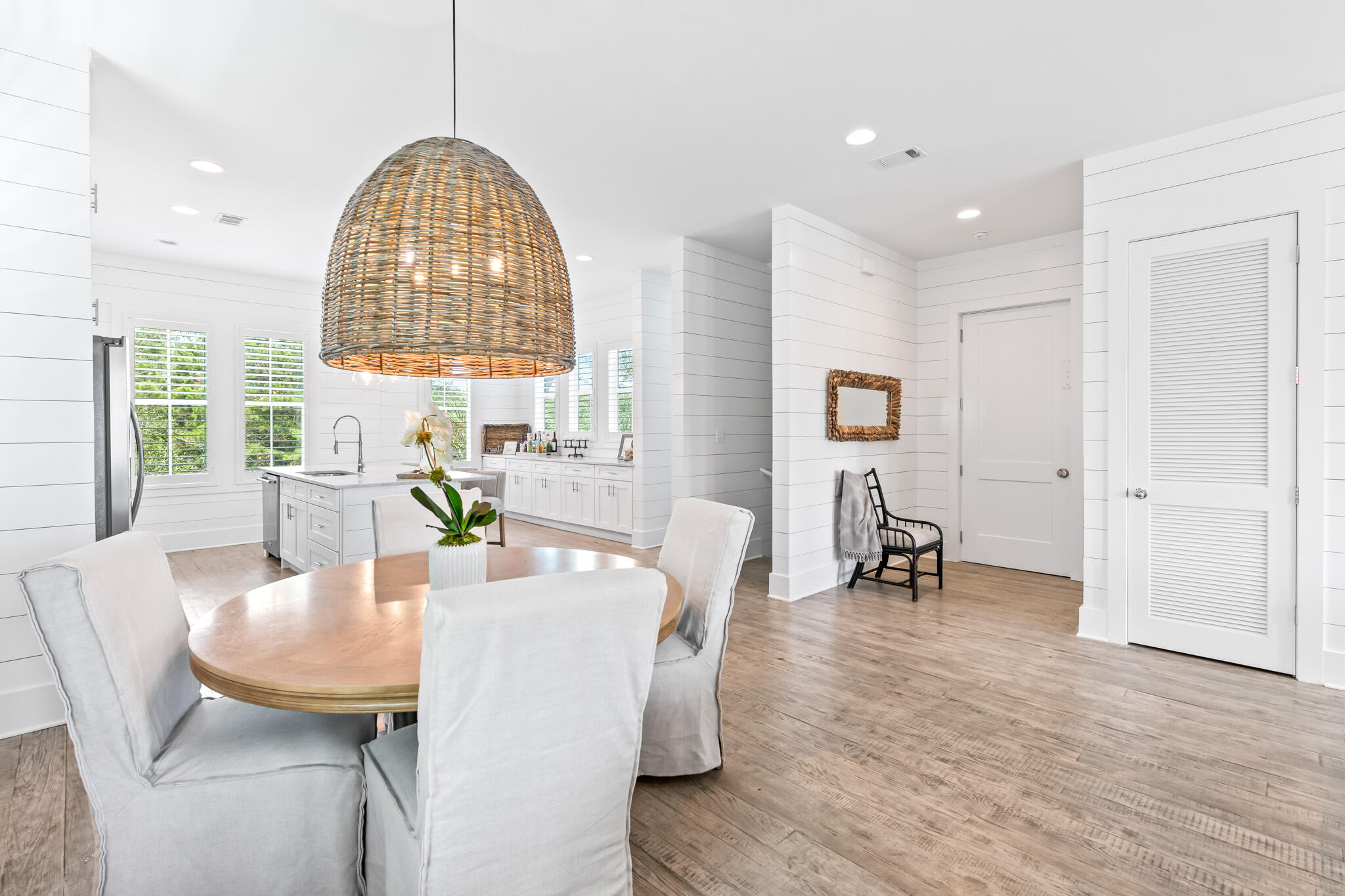11 Pompano Pl Inlet Beach Inlet Beach, FL 32461 - Photo 33 of 68 a view of a dining room with furniture window and outside view