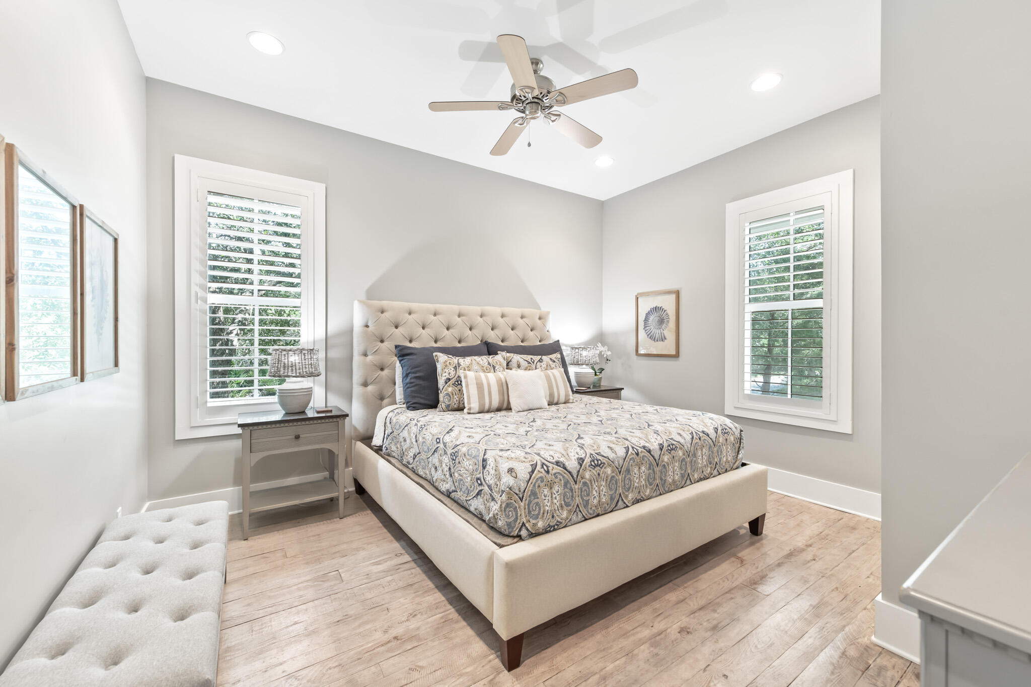 11 Pompano Pl Inlet Beach Inlet Beach, FL 32461 - Photo 55 of 68 a bedroom with a large bed and a window