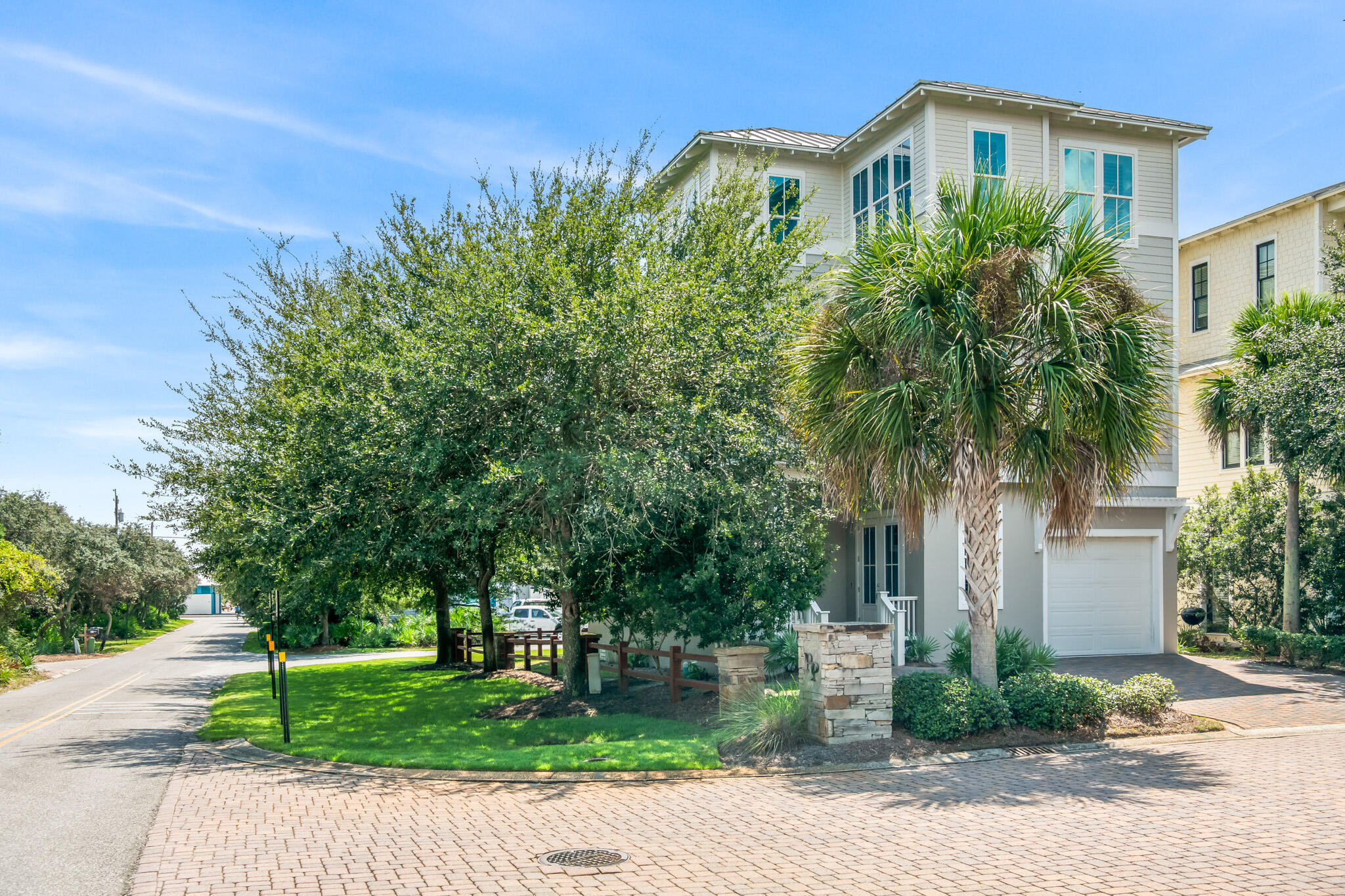 11 Pompano Pl Inlet Beach Inlet Beach, FL 32461 - Photo 67 of 68 a front view of a house with garden