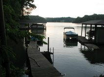 4 Oak Ridge Road Union Hall, VA 24176 - Photo 12 of 20 a view of a lake from balcony