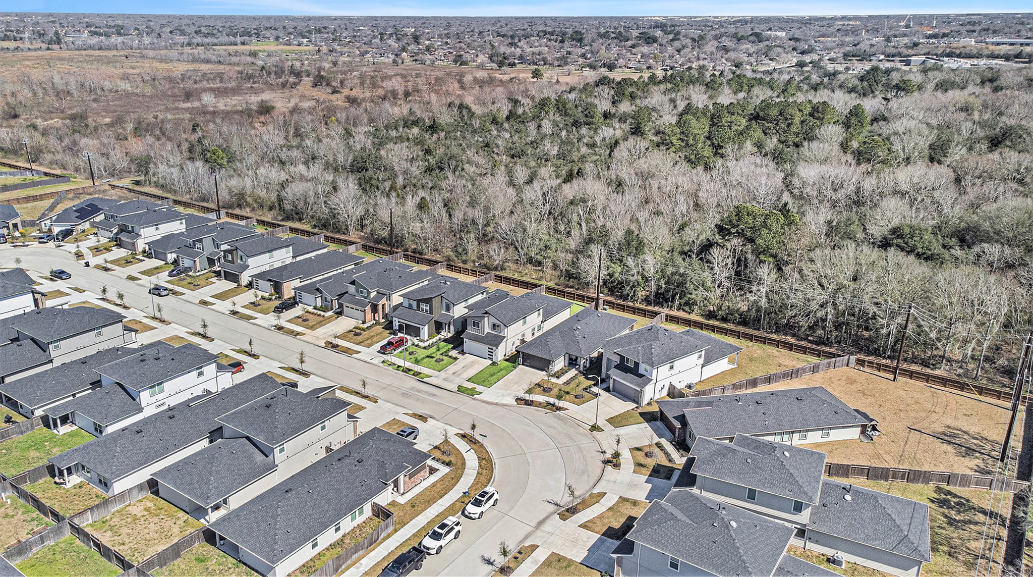 12823 Tokenhouse Lane Houston, TX 77047 - Photo 34 of 37 an aerial view of a house