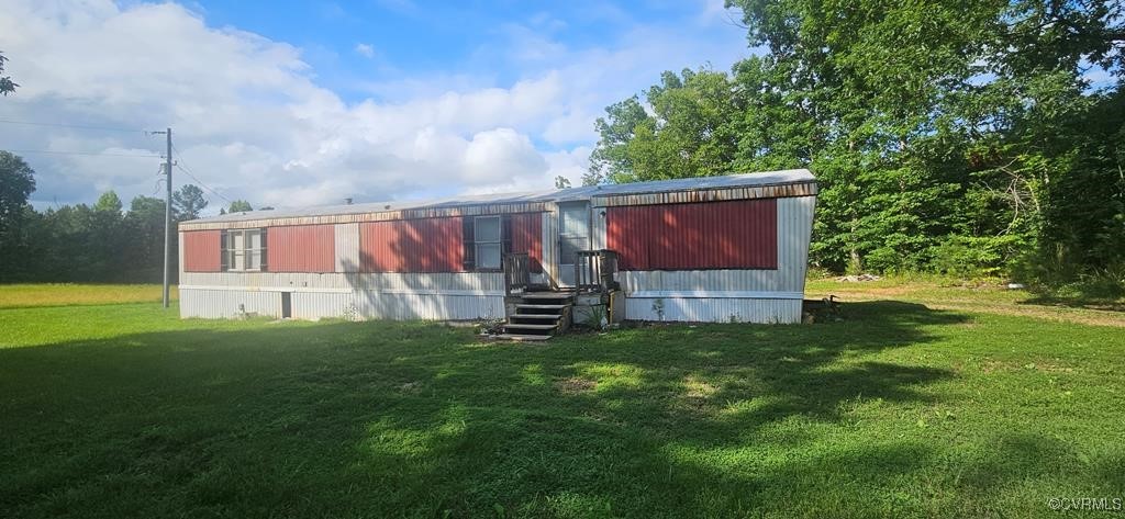 2718 Germantown Road Keysville, VA 23947 - Photo 1 of 16 Back of house featuring a lawn