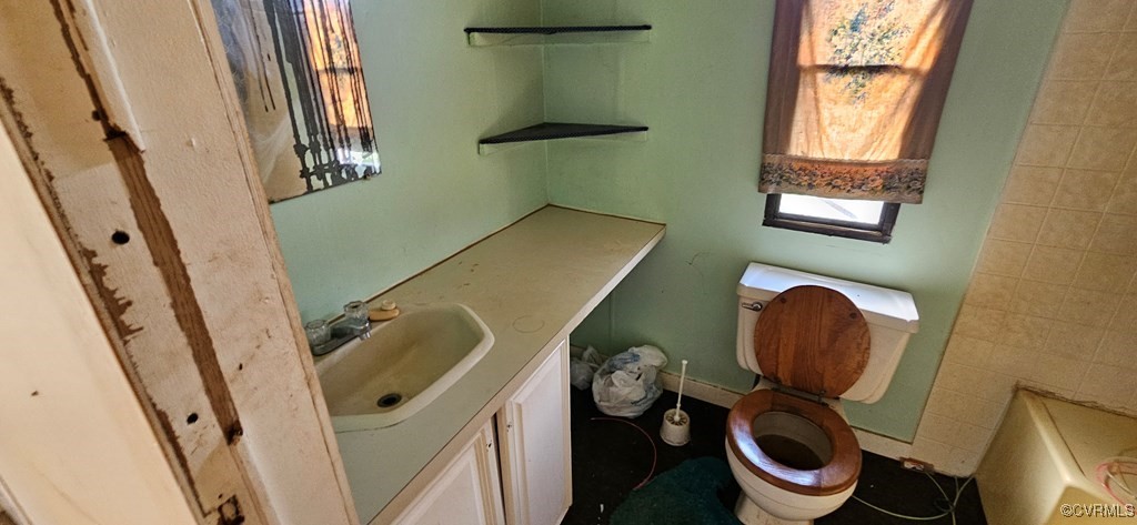 2718 Germantown Road Keysville, VA 23947 - Photo 11 of 16 Full bathroom featuring vanity and toilet