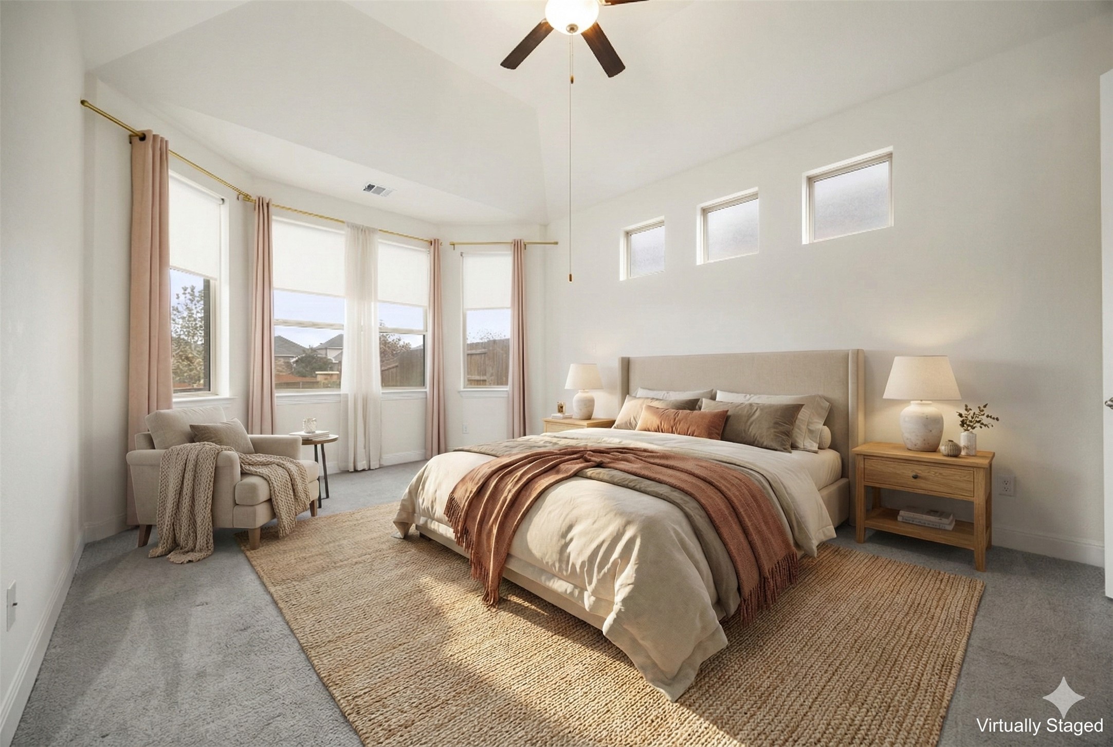 1098 Cherrystone Loop Buda, TX 78610 - Photo 15 of 37 a bed room with a bed and a chair