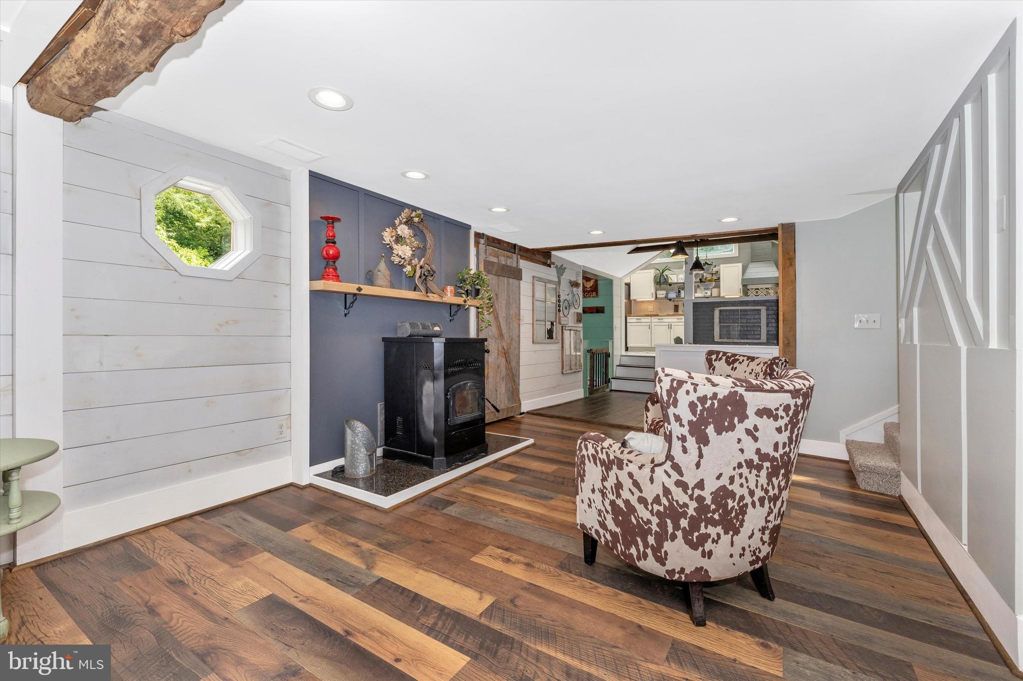 14363 Pen Mar High Rock Road Cascade, MD 21719 - Photo 19 of 60 Updated flooring & shiplap walls!