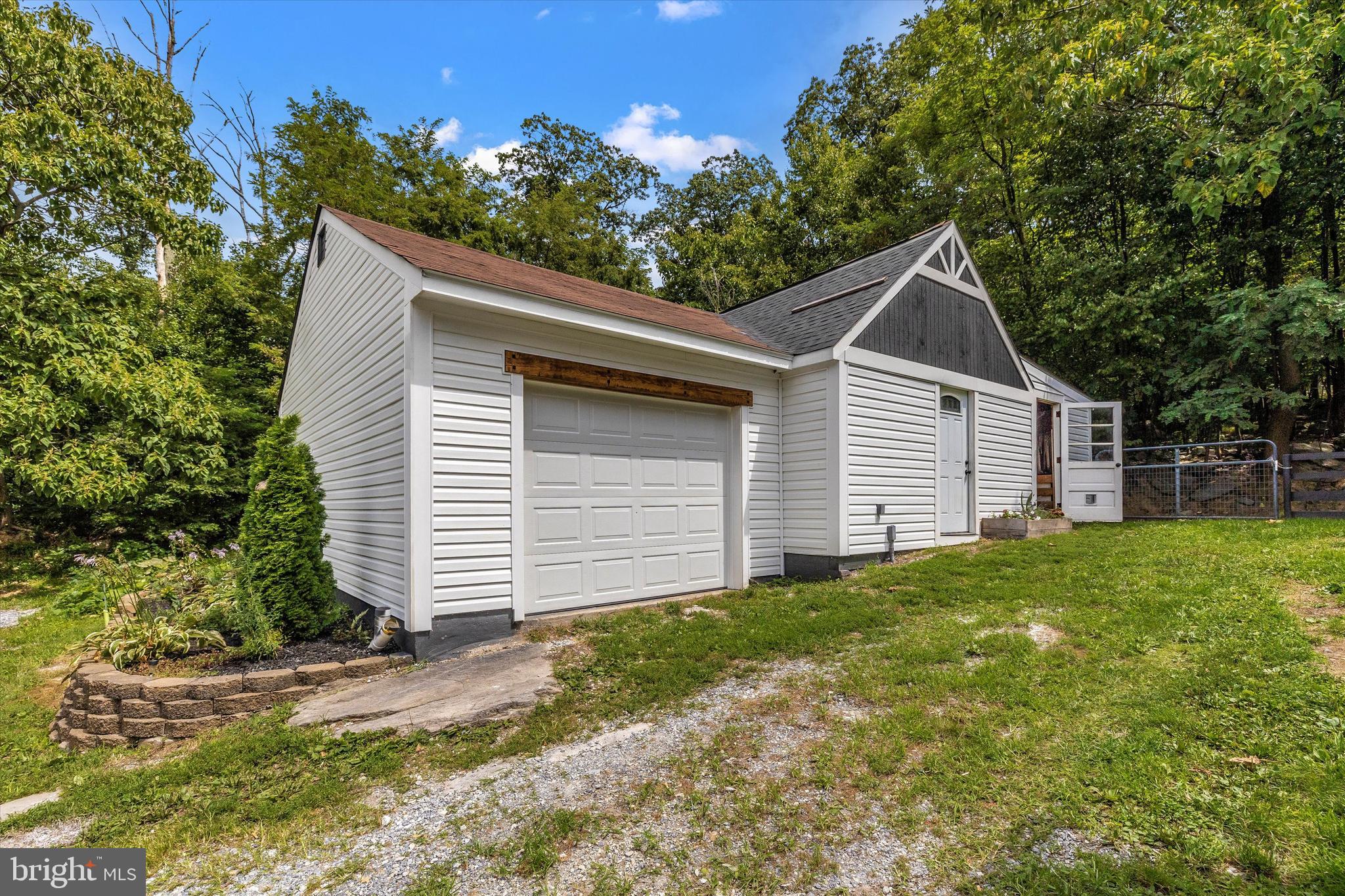 14363 Pen Mar High Rock Road Cascade, MD 21719 - Photo 41 of 60 New siding - garage for small car, workshop & barn