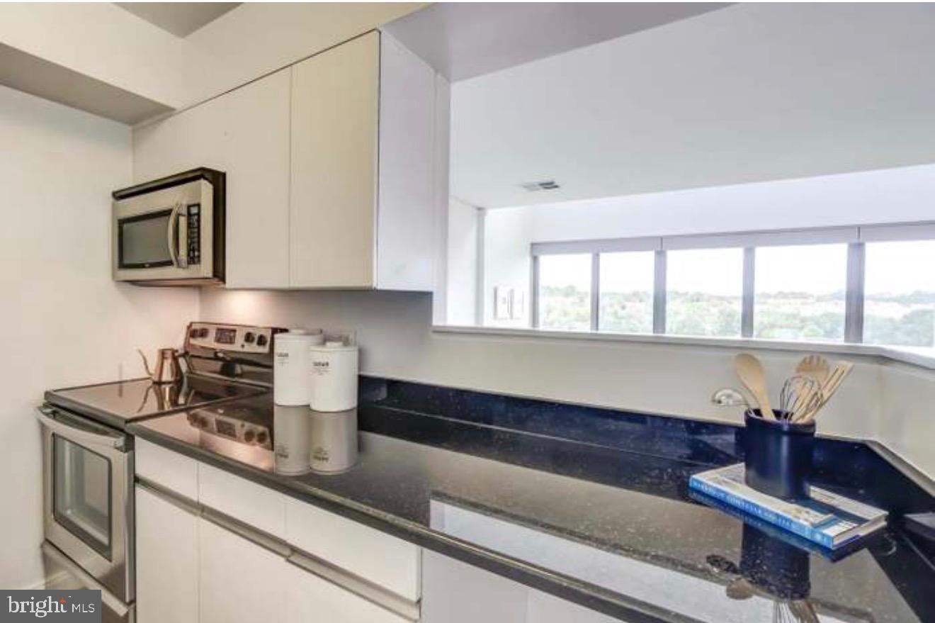 2501 M Street Northwest, Unit 722 Washington, DC 20037 - Photo 12 of 23 Sleek modern kitchen with scenic views.