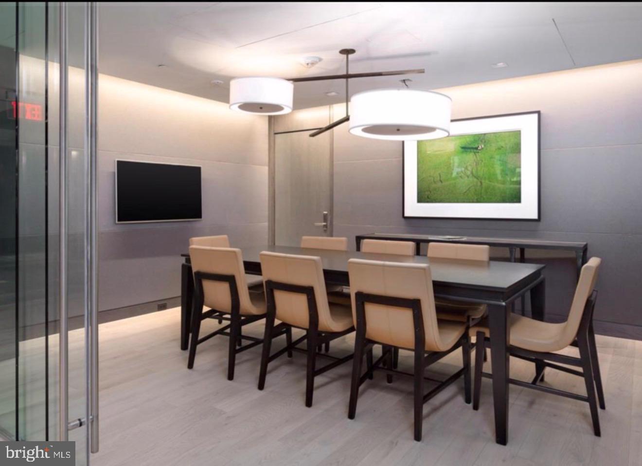 2501 M Street Northwest, Unit 722 Washington, DC 20037 - Photo 22 of 23 Modern dining space with sleek design.