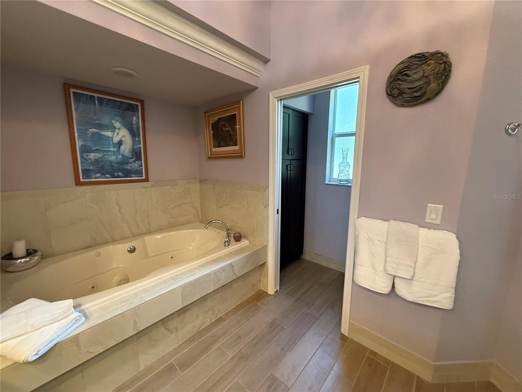 13110 Bamboo Street Spring Hill, FL 34609 - Photo 24 of 56 a bathroom with a tub and a window