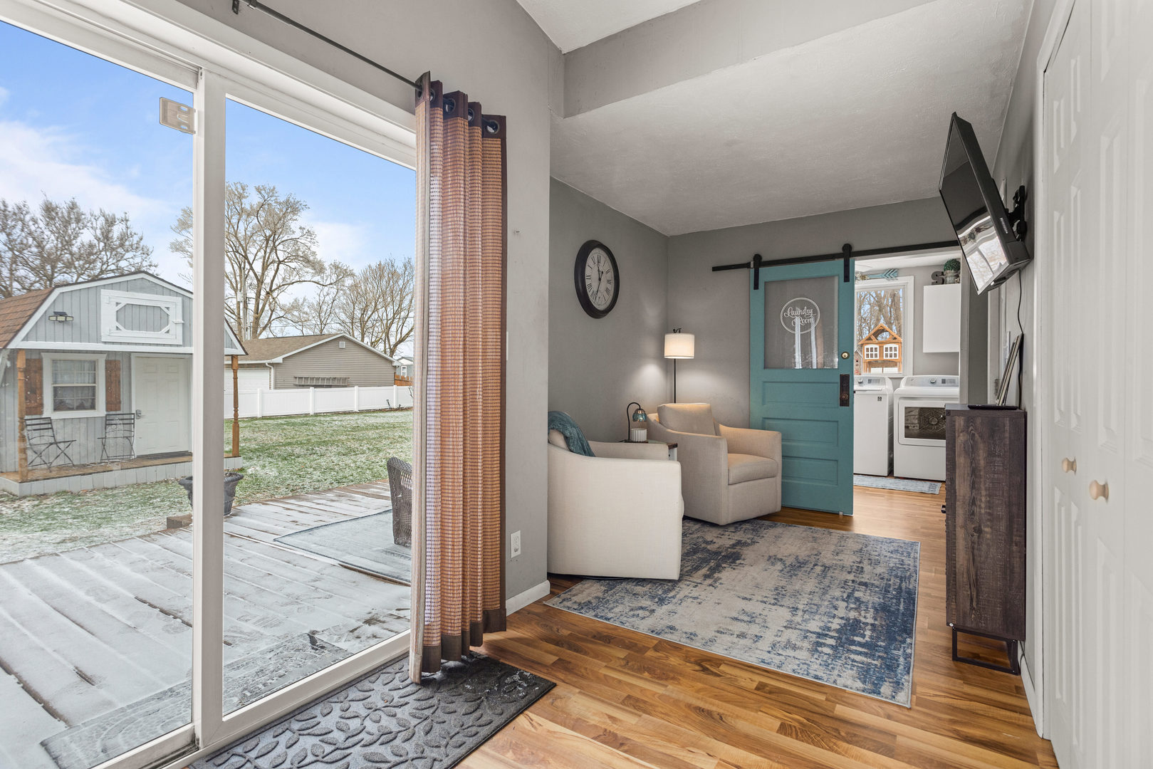 306 Shimp Road Milmine, IL 61855 - Photo 19 of 31 a room with a couch and a window
