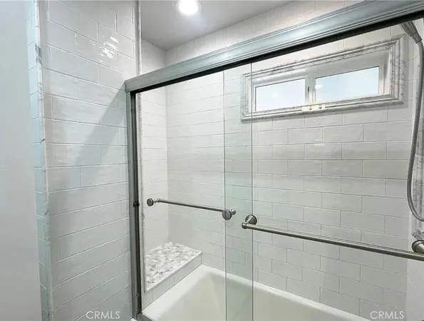 a view of gallery with windows