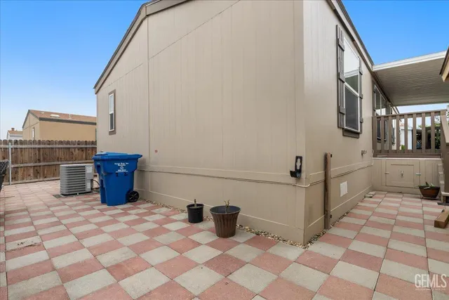 a view of a terrace with chairs