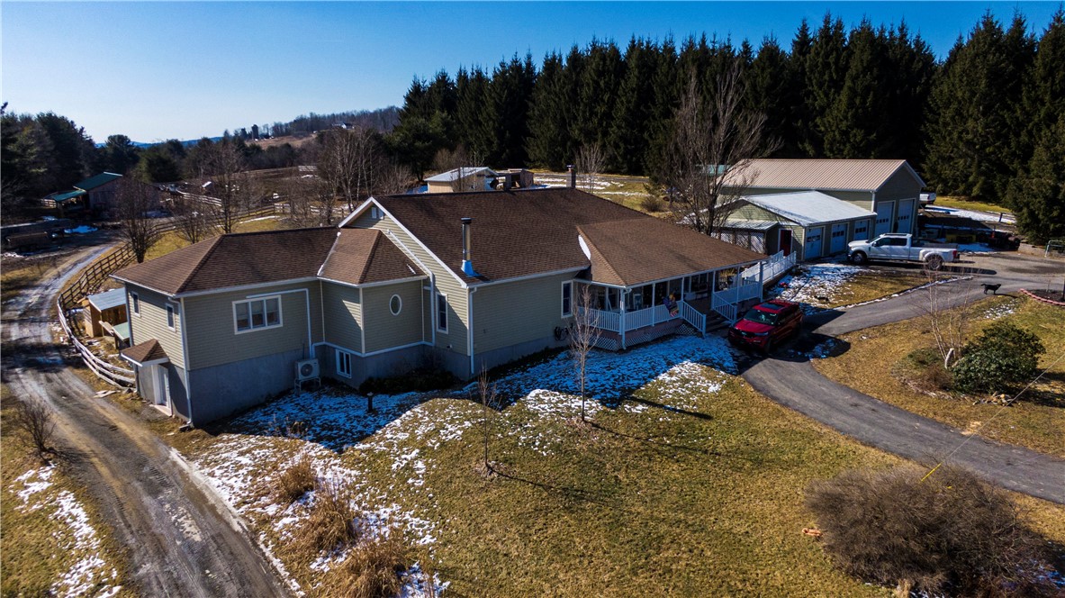 172 Hawks Road Pittsfield, NY 13411 - Photo 2 of 49 Ranch home with large heated 6 bay garage now has