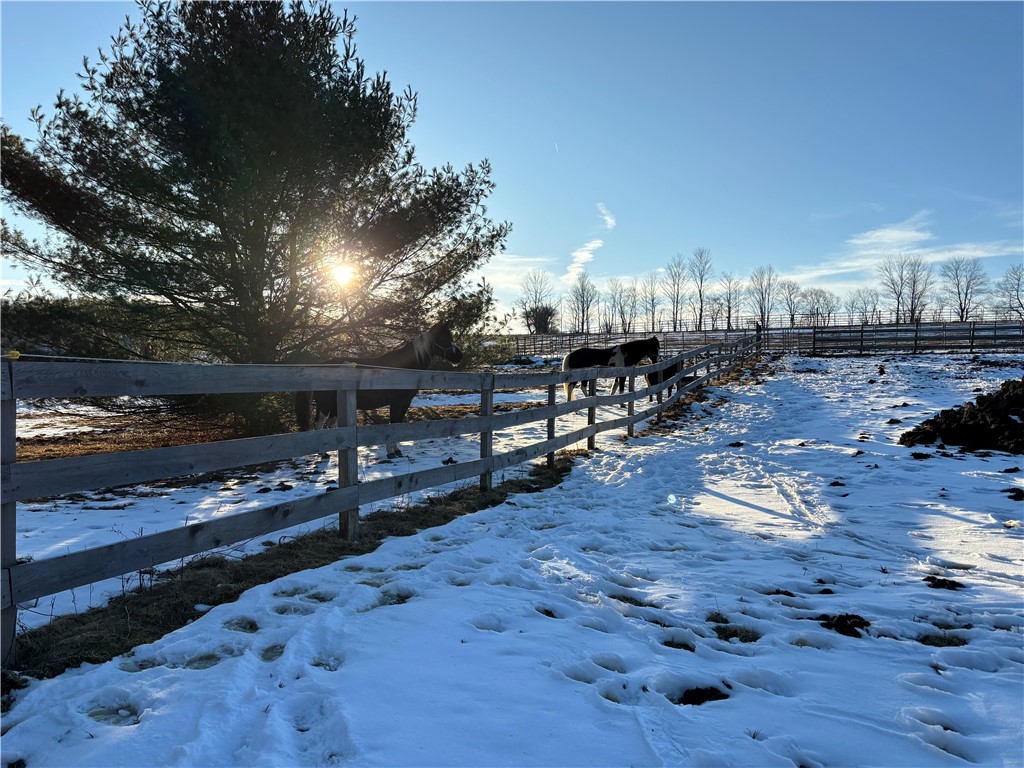 172 Hawks Road Pittsfield, NY 13411 - Photo 29 of 49 Fenced areas for horses to graze