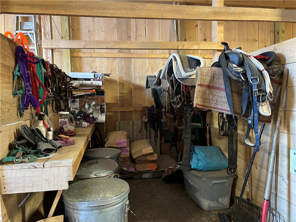 172 Hawks Road Pittsfield, NY 13411 - Photo 42 of 49 Tack room