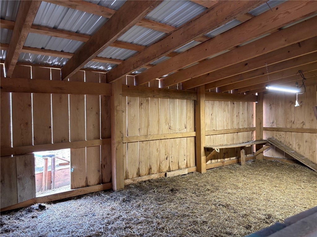 172 Hawks Road Pittsfield, NY 13411 - Photo 43 of 49 Barn 25 X 12 Barn Extension for Livestock