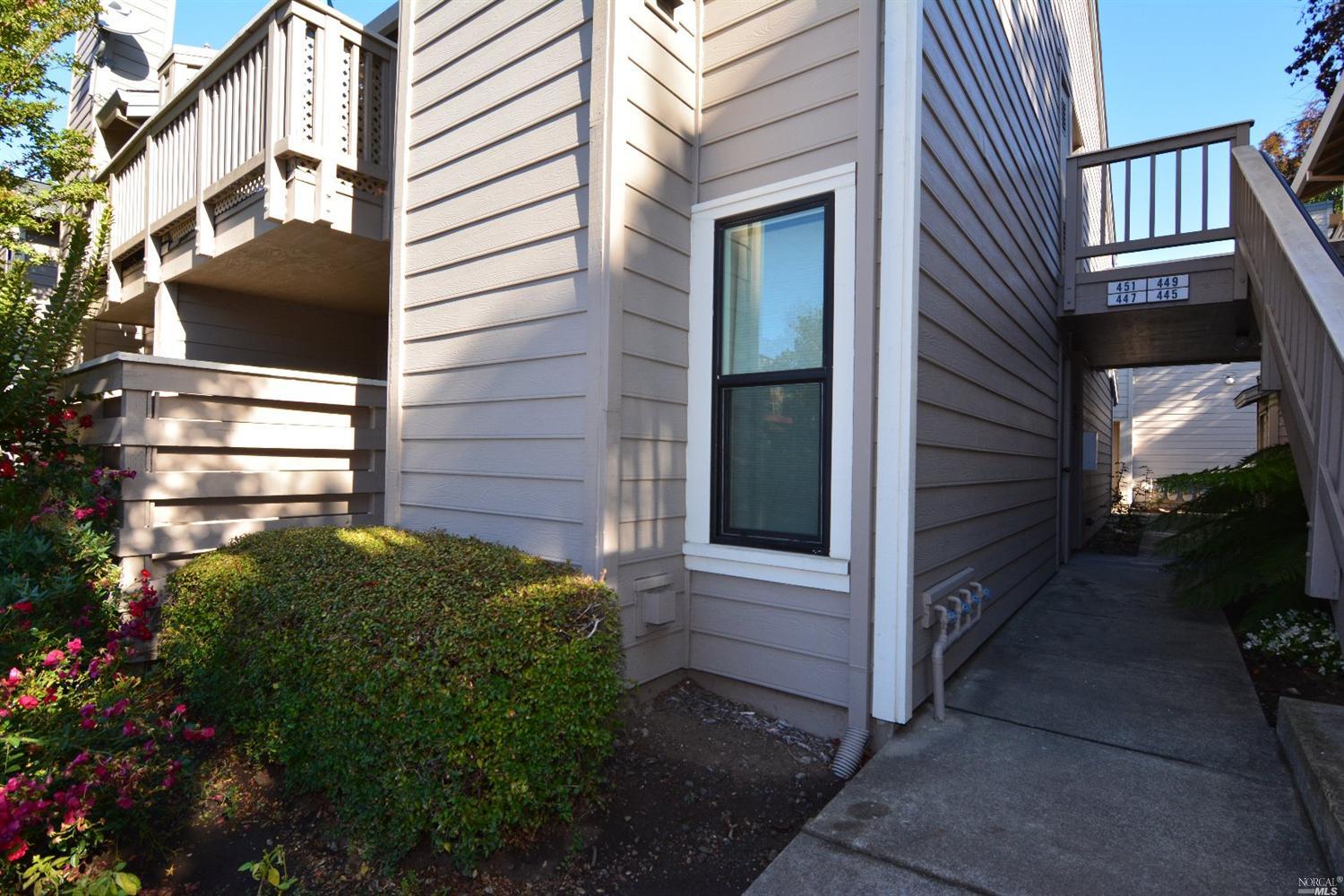 447 Mission Boulevard Santa Rosa, CA 95409 - Photo 1 of 1 a view of a house with a yard and stairs