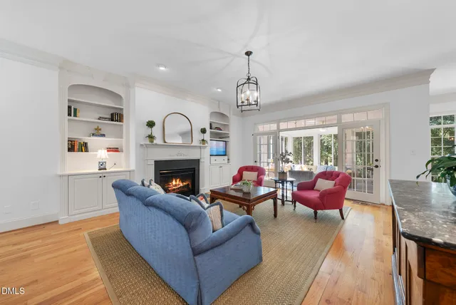 a bedroom with bed and a couch