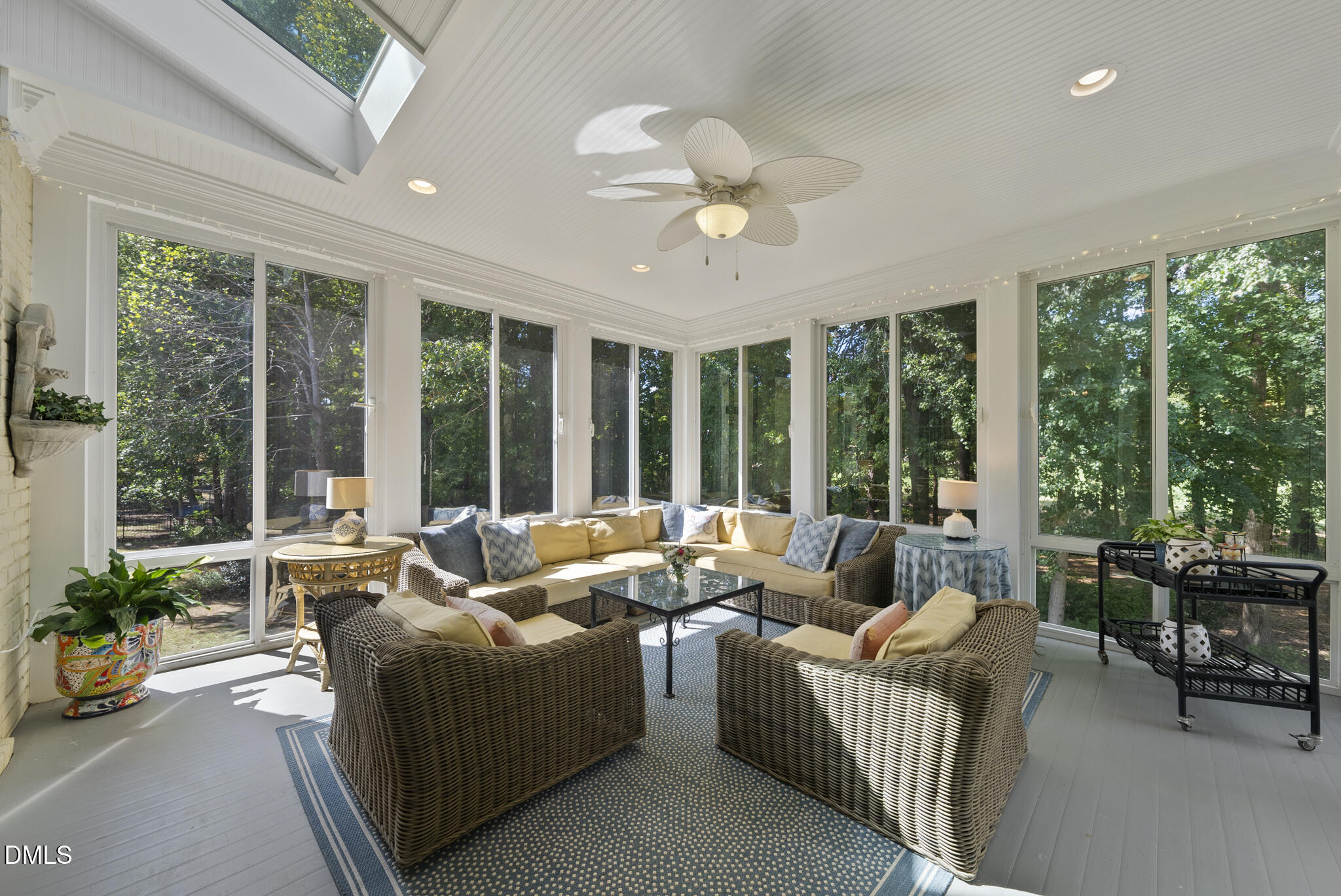 119 Faison Road Chapel Hill, NC 27517 - Photo 20 of 93 a living room with furniture and large windows