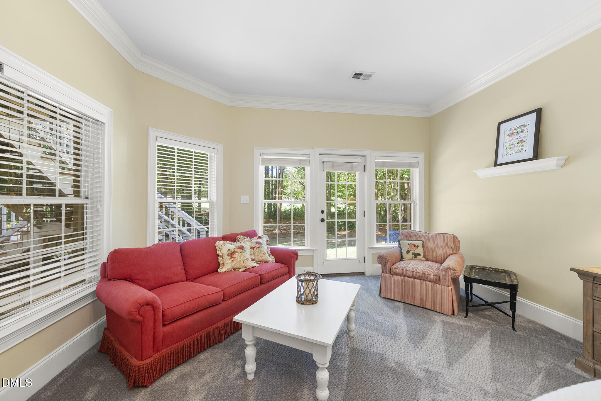 119 Faison Road Chapel Hill, NC 27517 - Photo 79 of 93 a living room with furniture and a large window