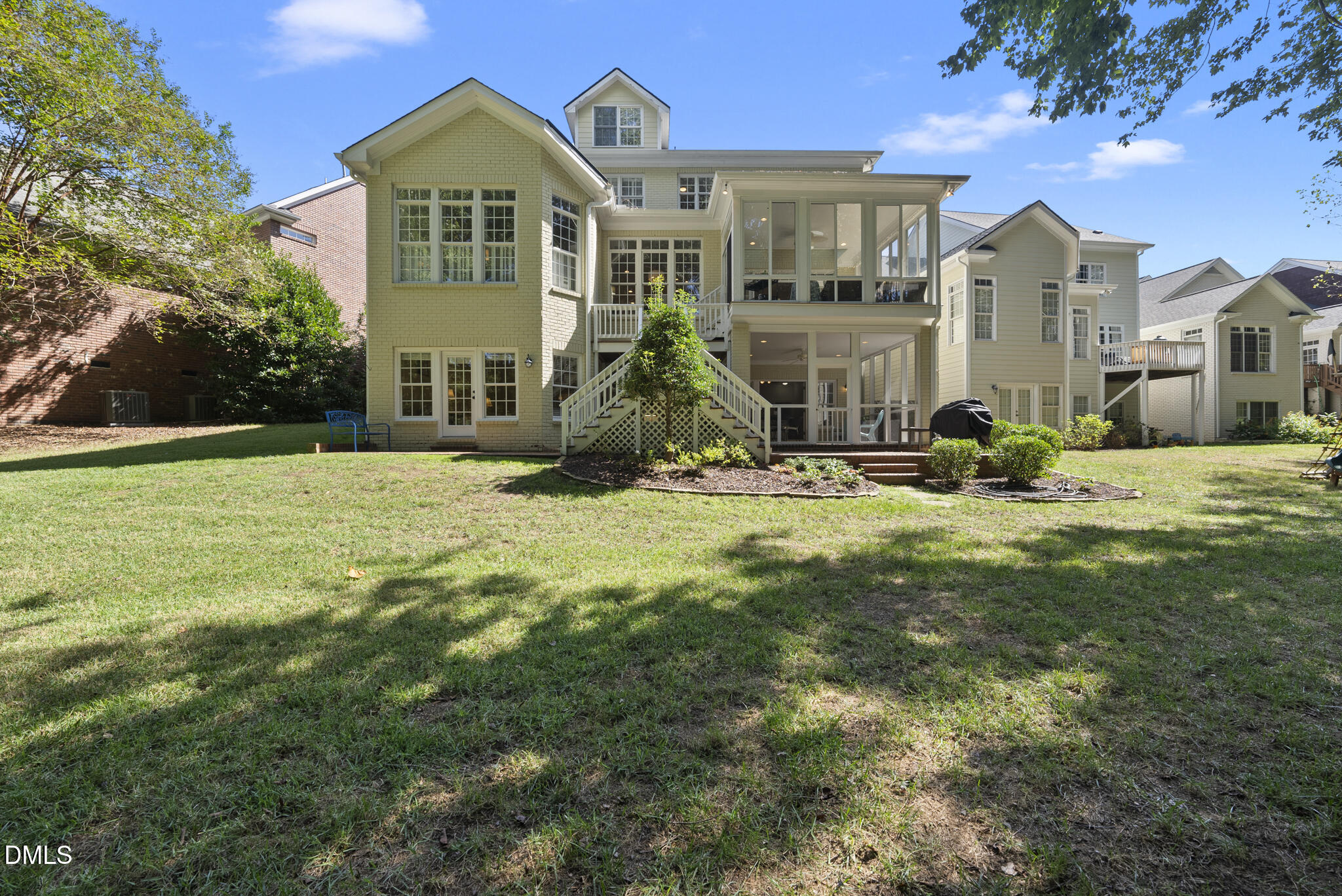 119 Faison Road Chapel Hill, NC 27517 - Photo 85 of 93 a view of a house next to a big yard
