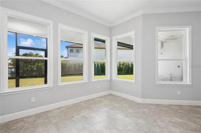 wooden floor in an empty room