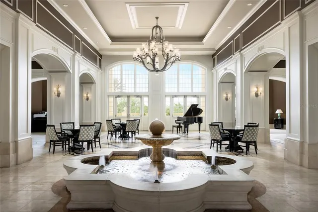 a room with gym equipment