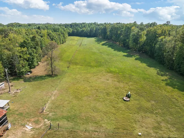 a view of a pathway both side of a lake view