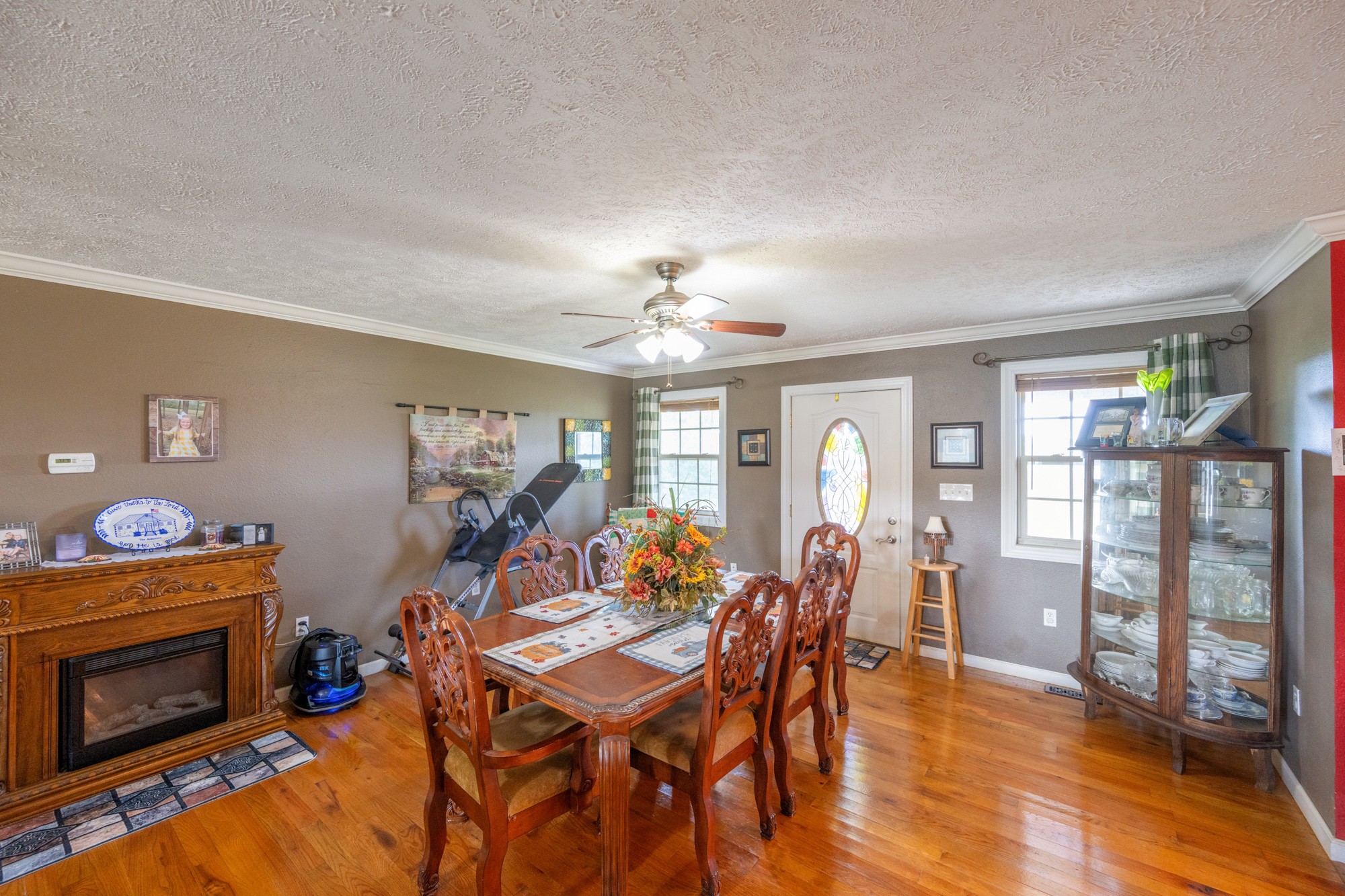 1354 Brandon Road Huntingdon, TN 38344 - Photo 28 of 37 a view of a dining room with furniture window and wooden floor