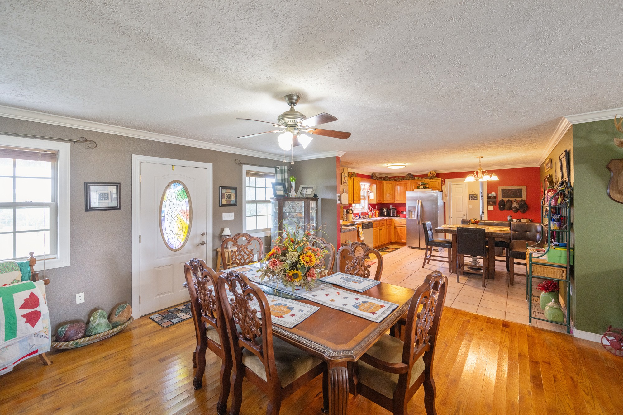 1354 Brandon Road Huntingdon, TN 38344 - Photo 29 of 37 a view of a dining room with furniture and chandelier
