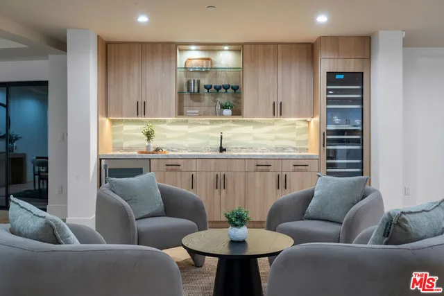 a bedroom with furniture and a couch