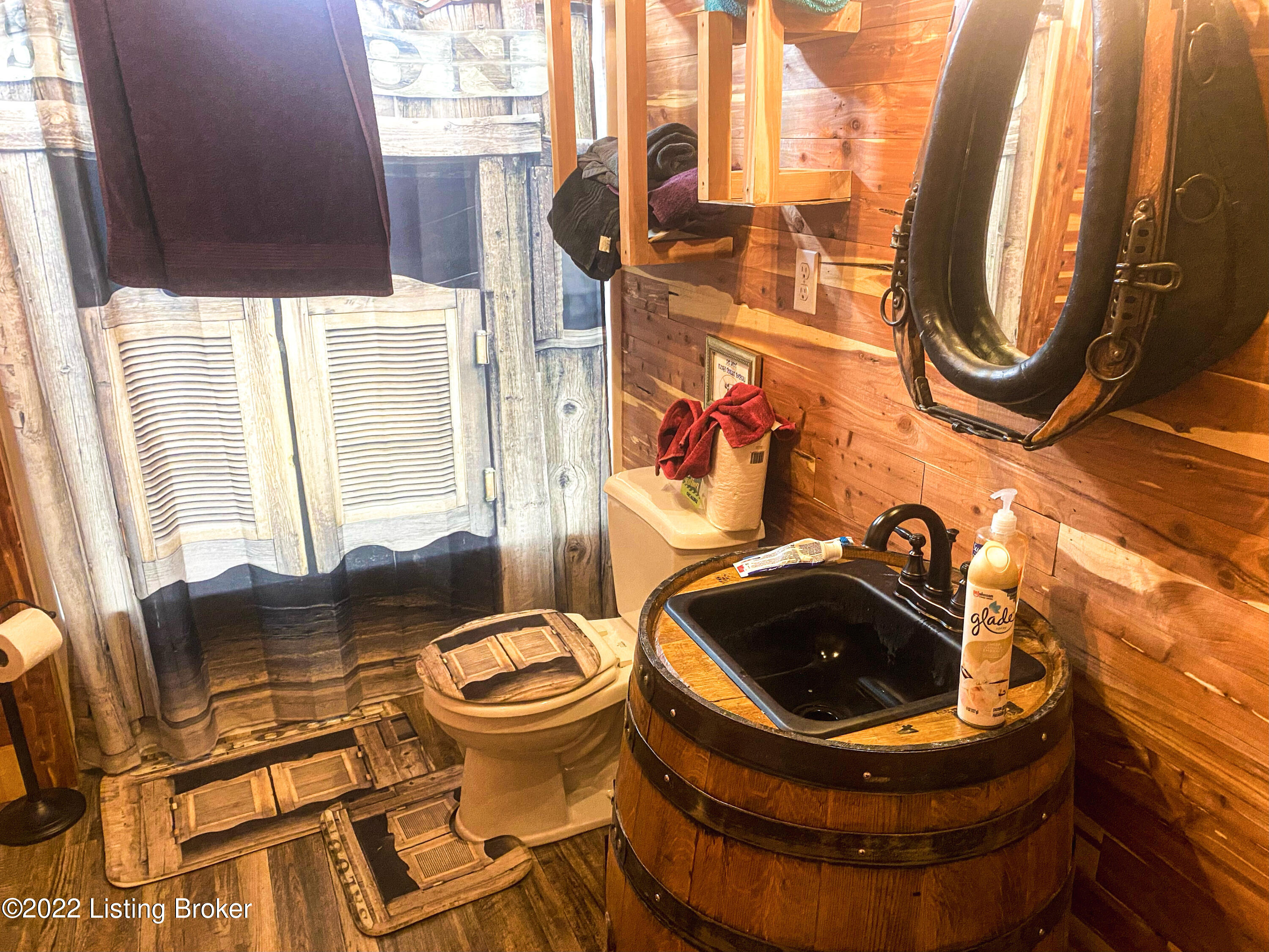 935 Frontage Road Leitchfield, KY 42754 - Photo 87 of 96 Full bath in the cozy cabin