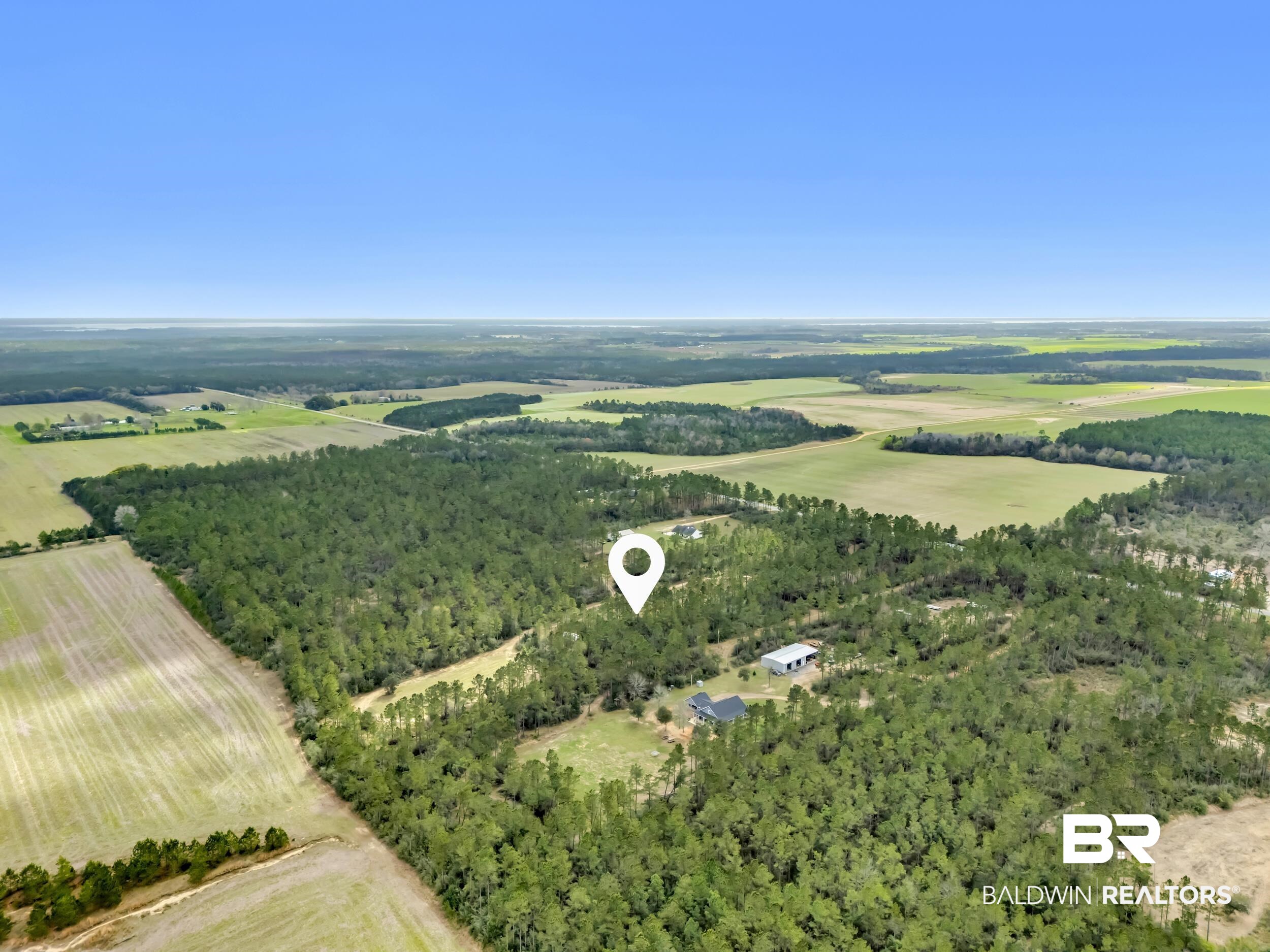 0 Gardner Road Elberta, AL 36530 - Photo 13 of 19 Overview of rural landscape featuring farmland