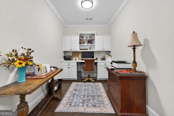 a view of swimming pool with outdoor seating