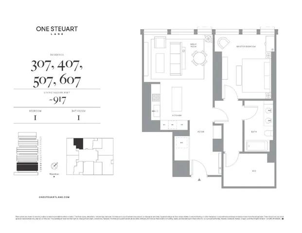 $1,150,000 | 1 Steuart Lane, Unit 407, San Francisco, CA 94105