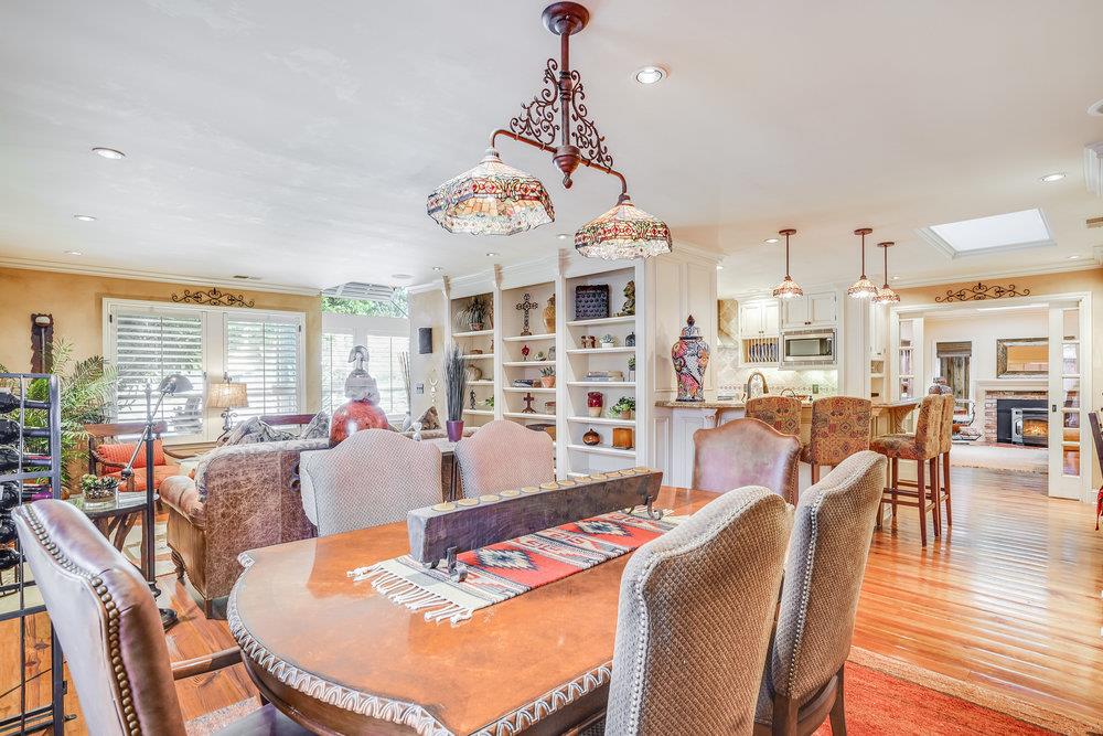 475 Rincon Avenue Sunnyvale, CA 94086 - Photo 15 of 58 a view of a dining room with furniture window and wooden floor