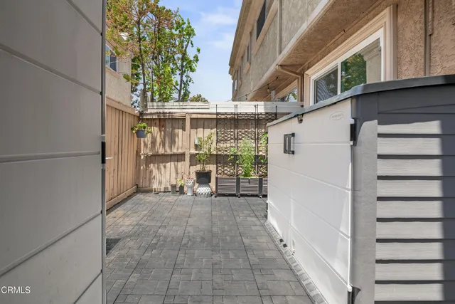 a view of a house with a outdoor space