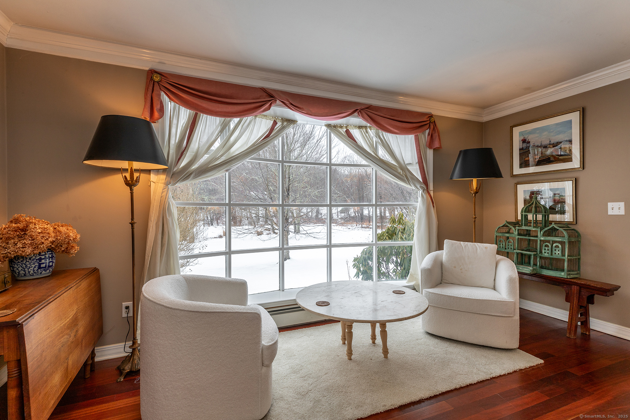 5 North Street Roxbury, CT 06783 - Photo 13 of 28 a living room with furniture and a window