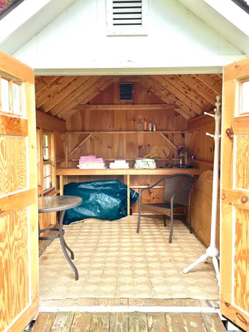 a view of a living room and dining room