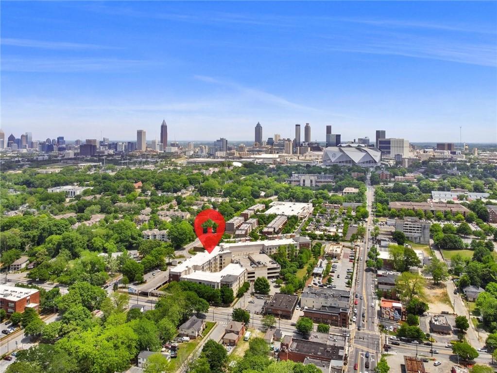 870 Mayson Turner Road Northwest, Unit 1320 Atlanta, GA 30314 - Photo 1 of 1 a view of a city