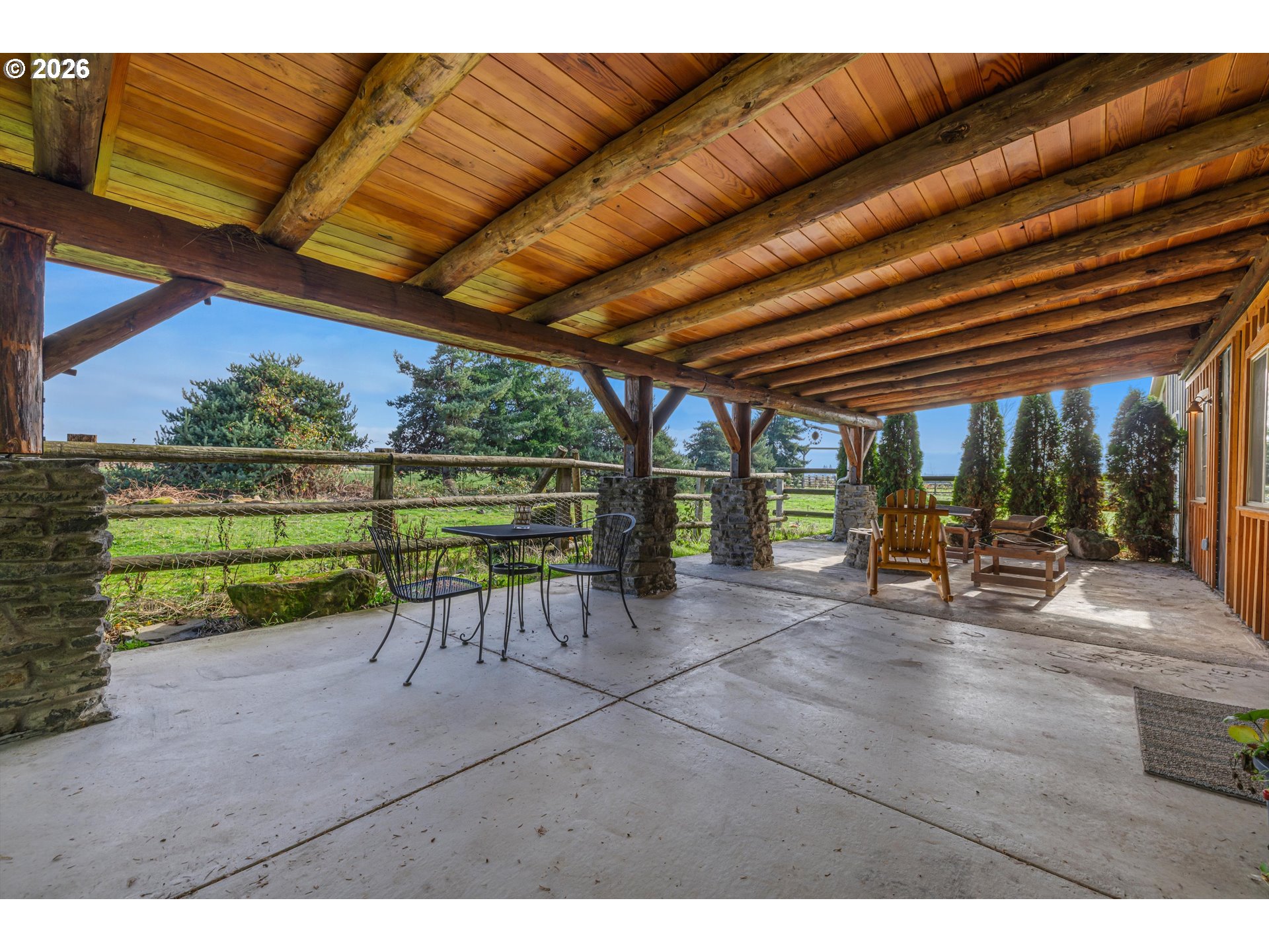 22776 Bents Road Northeast Aurora, OR 97002 - Photo 33 of 44 Covered Patio