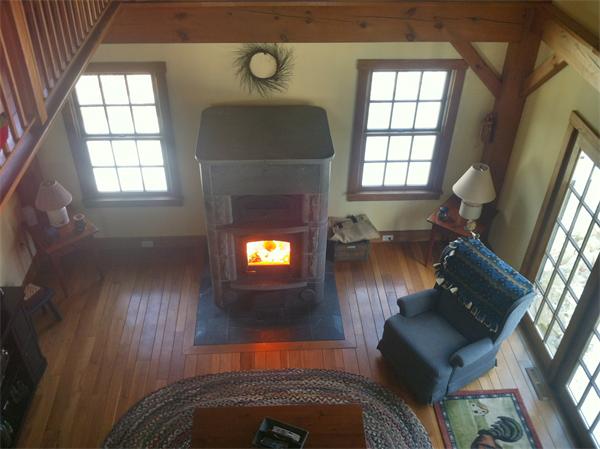 42 Jourdan Road Montgomery, MA 01085 - Photo 12 of 29 a living room with furniture and a fireplace