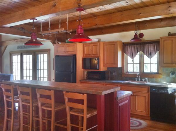42 Jourdan Road Montgomery, MA 01085 - Photo 5 of 29 a kitchen with a sink a counter space appliances and cabinets