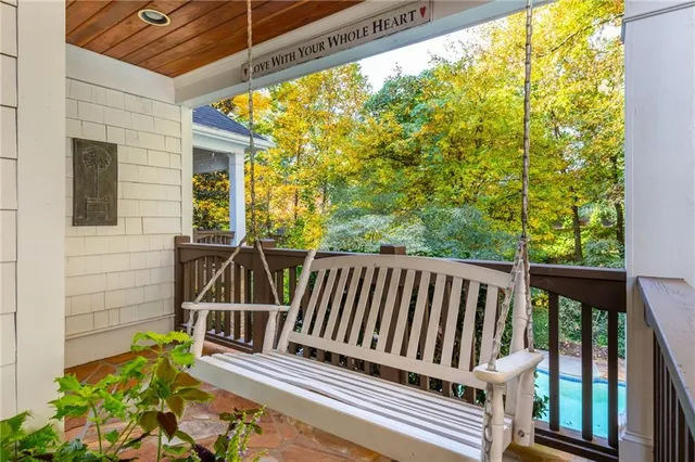 a view of a walk in closet