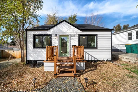 a front view of a house with balcony